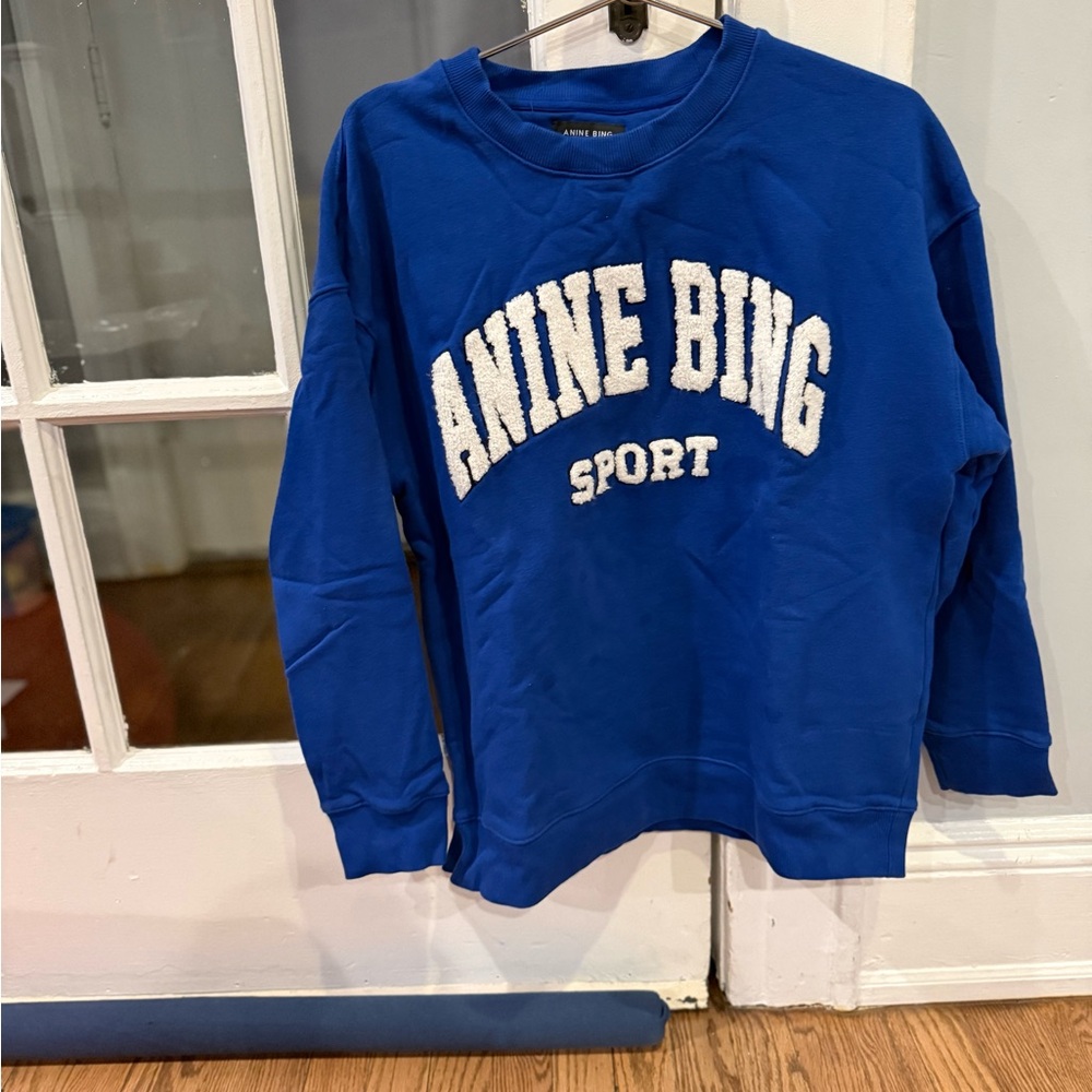 Anine Bing Sport Kids Royal Blue Sweatshirt